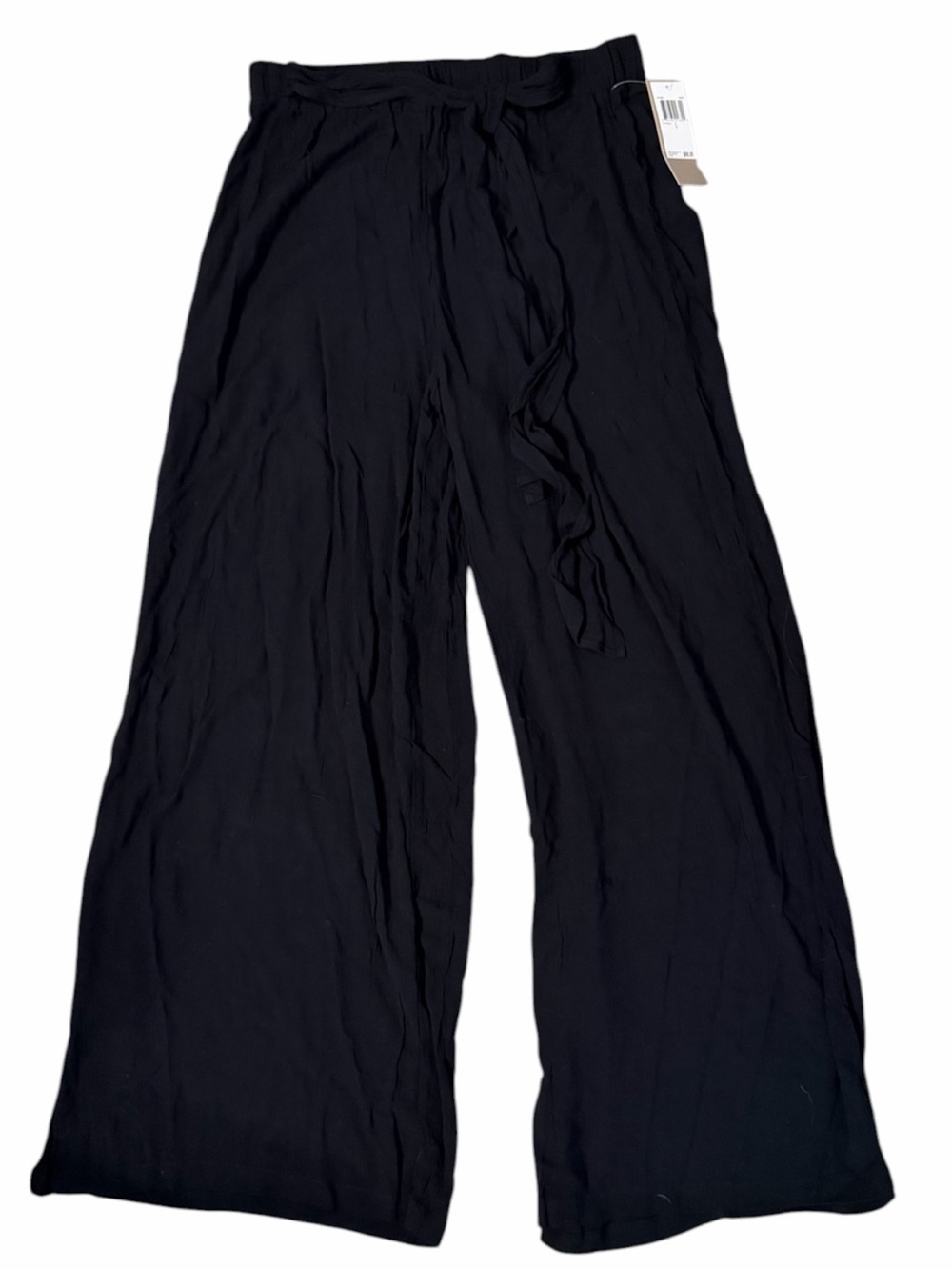 Joan Vass Studio Black Wide Leg Pants L